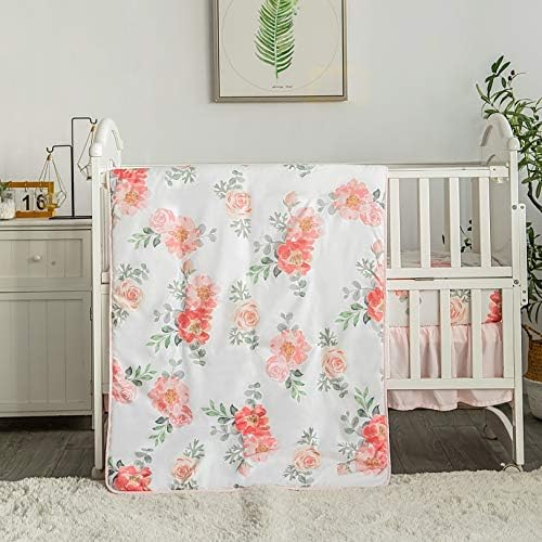 Crib Bedding Sets, Pastel Pink Nursery