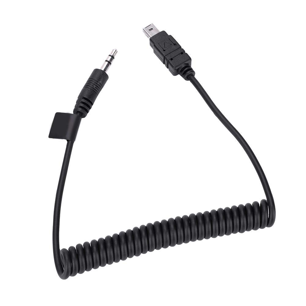 Bindpo Shutter Release Connecting Cable for D7200, D5100, D5000, D3200, D3100, D90, Df, D750, D610, D600, D7100, D7000, D5300, D5200, D5100, D5000, D3300, D3200(3.5mm-N3)