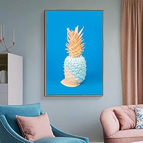 Floating Framed Canvas Wall Art for Living Room, Bedroom Plant Fruit Canvas Prints for Home Decoration Ready to Hang - 16x24 inches