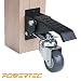 POWERTEC 17000 Workbench Caster Kit w/Polyurethane Wheels & 400 LB Total Weight Capacity-Pack of 4 primary