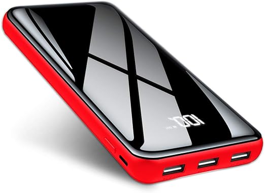 Amazon モバイルバッテリー 大容量 mah Pse認証済 急速充電 スマホ充電器 二つusb入力ポート Tpye Cとmicro ３つ出力ポート 5v 2 4a Lcd残量表示 鏡面仕上げデザインiphone Ipad Android各種対応 モバイルバッテリー 通販