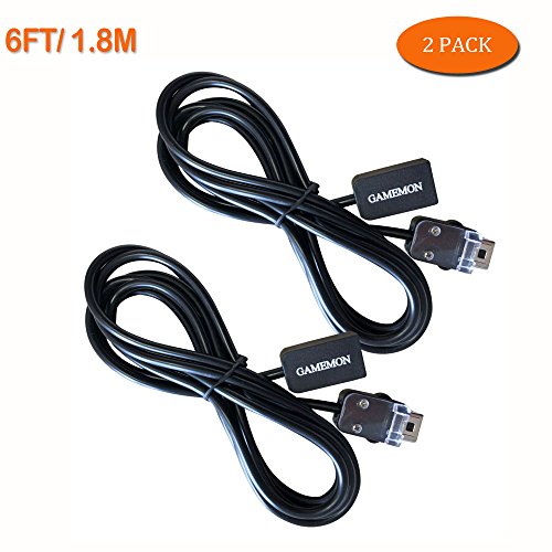 Bon Venu SNES Classic Controller Extension Cable 3M/10ft (2-Pack), SNES Extension Power Cord for Super Nintendo SNES Classic Edition Controller (2017) and Mini NES Classic Edition (2016)