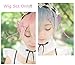 HalloweenCostumeParty Re:Zero kara Hajimeru Isekai Seikatsu Rem Ram Maid dress Cosplay Costume (L)