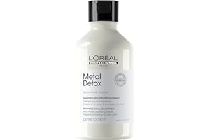L'Oréal Professionnel Paris Metal Detox Shampoo - Sulfate-Free Anti-Breakage Shampoo For Damaged or Color-Treated Hair, Detoxifies, Prevents Damage & Prolongs Hair Color
