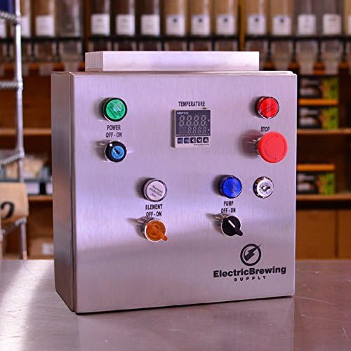 Electric Brewing Supply 30a BIAB PID Control panel, engraved