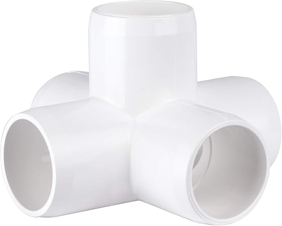 Pvc 5 Way X 1 Furniture Grade White Pipe Fittings Amazon Com