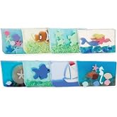Primal Elements Assorted Bundle (Sea) - Rich Lathering Glycerin Bar Soap for Body, Face, and Hands (Pack of 8)