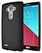 Diztronic LG G4 Case, Full Matte Soft Touch Flexible TPU Case for LG G4 - Black - (LG4-FM-BLK)