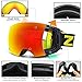 ZIONOR X4 Ski Goggles Magnetic Lens - Snowboard Goggles for Men Women Adult - Snow Goggles Anti-fog UV Protection