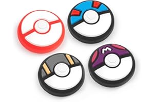 GABXY Joycon Thumb Grip Caps, Soft Silicone Joystick Covers Compatible with Nintendo Switch/OLED/Switch Lite, Analog Stick Grips Button Covers