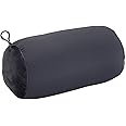 World's Best Microbead Bolster Tube Pillow, Smooth Cool Touch Fabric, Neck or Back Support Pillow, Hypoallergenic, Charcoal