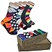 Modern Motif Men's Fun Socks, Metropolitan