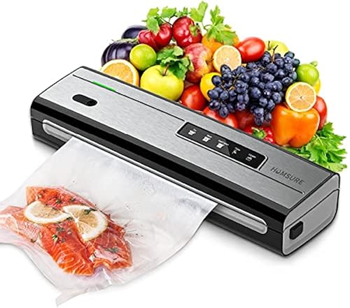 HUMSURE Vacuum Sealer Machine, Manual Food Vacuum Sealer