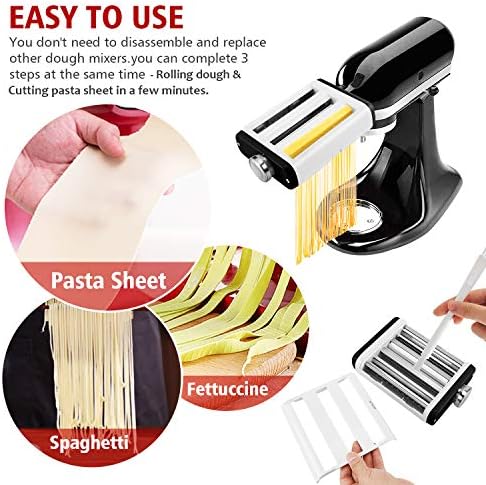 Dough Noodle Cutter Home Depot Pasta Maker 3-IN-1 Pasta Attachment