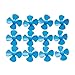 KCRTEK 12 Pcs Mini Propeller Micro DC Motor 0.079inch shaft propeller with 4 Vanes 3.15inch Fan Shape for Fan Leaves Ship Model RC Boat DIY Airplane Science and education toys