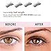 Premium Dual Magnetic Eyelashes Extension Set, Coco Makeup 0.2mm Ultra Thin Magnet, Light weight, Easy to Wear & Glue free–Best 3D Reusable Eyelashes with Tweezer (2Pair/8Pcs)