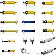 Build 19 Piece Pneumatic Kits with Technik Parts Contains Air Pump, Piston Pressure Rod, Cylinder,Pneumatic Hose &More,Great 