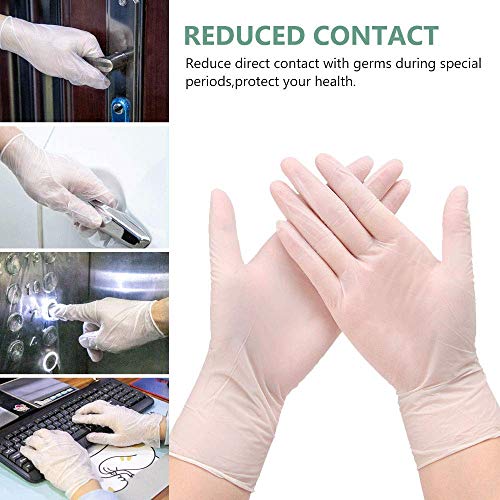 squish-Disposable-GlovesClear-Vinyl-Gloves-Latex-Free-Powder-Free-Glove-Cleaning-Health-Gloves-for-Kitchen-Cooking-Cleaning-Food-Handling-100PCSBox-X-Large