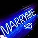 Light Up Letters for Wall Decor, Neon Letter Lights Alphabet Words Signs Xmas Lamp for Teen Girls Bedroom Decor -blue Letter J
