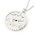 MOLOCH Layered Choker Necklace Boho Delicate Chain Insignia Coin Pendant Necklace Set Women Jewelry (Silver)