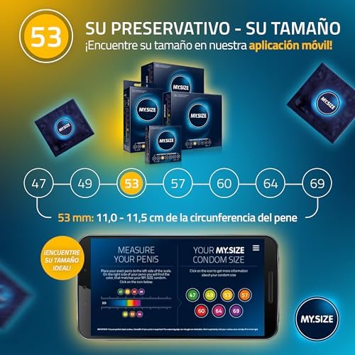 Classic Condones talla 3 | Ancho 53 mm | Paquete estándar 10 unidades | Preservativos premium extra delgados | Ultra sensibles y delicados | Grosor 0,07 mm | Veganos