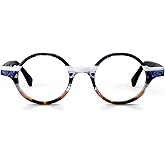 eyebobs - Wisecracker | Premium Reading Glasses for Men and Women | Round Frame for Average Faces | Available in 0.0x - 4.0x