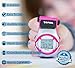 WobL Vibrating 8-Alarm & Repeating Countdown Timer Watch, Medication/Sports/Meetings/Potty Reminders, Pink
