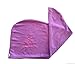 Iduna Beauty - Microfiber - Hair Drying Towel/Turban - Extra Large Wrap With Button And Loop Closure - Lavender