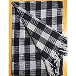Hottime 100% Cashmere Plaid Scarf for Women Men - Super Soft Pashmina Grid Scarves Gift for Christmas Birthday