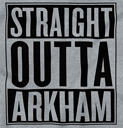 Straight Outta Arkham Funny Batman Compton DC Comic Nerd Baby Romper Bodysuit