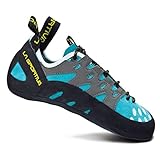 La Sportiva Women’s TarantuLace Performance Rock Climbing Shoe, Turquoise, 40.5 M EU