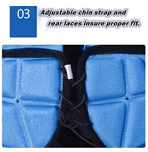 image for surlim Rugby Helmet Headguard Headgear for Soccer Scrum Cap Soft Prote