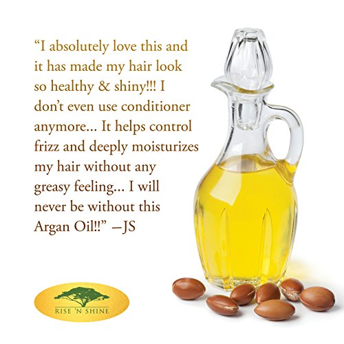 image for Rise 'N Shine Online Pure Organic Argan Oil for Hair, Face, Skin & Cut