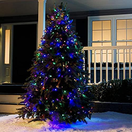 kemooie 2 Packs Outdoor Solar Twinkle Lights, 200 Led Upgraded Solar