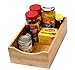 YBM HOME Bamboo Drawer Organizer Storage Box for Spices and Kitchen Items, Lingerie, Small Tools, and Gadgets, 330