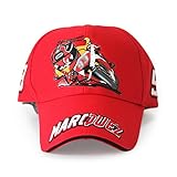 NEW Marc Marquez 93 MotoGP Motorcycle Racing Baseball Hat Peaked Cap Red
