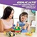 USA Toyz Boltz STEM Building Toys - 163 Pc Construction Set, Educational Toys for Kids with Engineering Blocks, Bolts, Wheels and Ratchet
