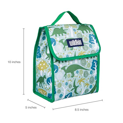 image for Wildkin Kids Insulated Lunch Bag for Boys and Girls, Perfect Size for 