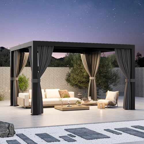 Modern Shade 10x12 Louvered Pergola Review: Adjustable Aluminum Roof with Drainage image 22