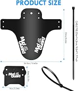 Ainiv 2 Pack Mountain Bike Fenders Front Rear Mudguards 26-29 inch view 6