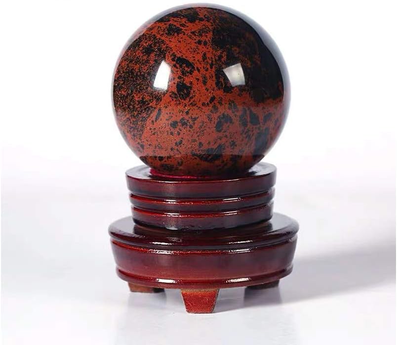 Red Obsidian Healing Quartz Crystal 