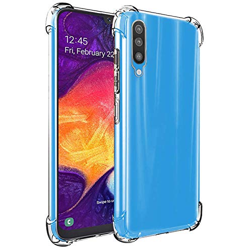 CEDO Bumper Case for Samsung Galaxy A50 / A50s / A30s | Soft Jel Flexible Thin Full Protection Shock Proof Clear TPU Bac
