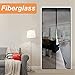RELIANCER Fiberglass Magnetic Screen Door,48