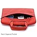 Brinch Universal Portable Anti-Tear Fabric Laptop Sleeve Case for 15-15.6 Inch Laptop,Red