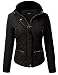 J.TOMSON Women's Quilted Lightweight Puffer Zip Up Jacket with Pockets