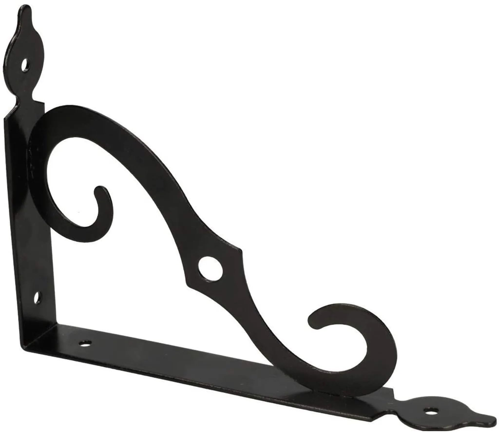 KOTARBAU 5907465920124 Shelf Brackets, Black, 110 x 145 mm