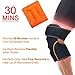 WORLD-BIO Knee Ice Pack Wrap, Reusable Hot & Cold Therapy Gel Pack Knee Support Brace for Knee Replacement Surgery, Bursitis Injuries Pain, Rheumatoid Arthritis, Meniscus Tear, Sprains & Swelling