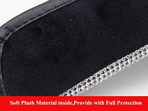 3 MLOVESIE+Leather+Crystal+Rhinestones+Universal