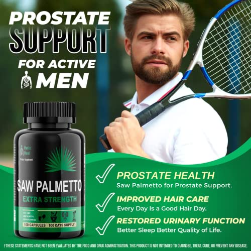 Saw Palmetto DHT Blocker Supplement Support Prostate Health & Prevent