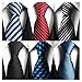 AVANTMEN Classic Men's Neckties 6 PCS Woven Jacquard Neck Ties (S3)